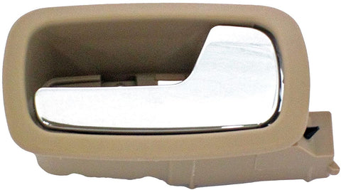 Dorman 81855 Front Passenger Side Interior Door Handle for Select Chevrolet/Pontiac Models, Beige and Chrome