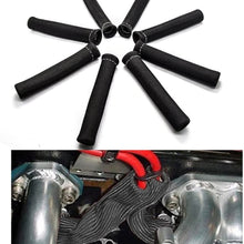 Car 1200 Degree Spark Plug Wire Boots Heat Shield Protector Sleeve Cover fit for SBC BBC 350 454 8PCS by Shinehome