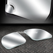 Replacement for Tundra Black Manual Folding w/Amber LED Signal Towing+Adjustable Blind Spot Mirror
