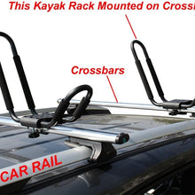 TMS 2 x Roof J Rack Kayak Boat Canoe Car SUV Top Mount Carrier w/Free Cell Phone Bag