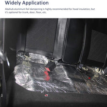 Abahub 394mil 16 sqft Car Hood Insulation Pad Auto Door Dampener Sound Deadener Deadening Mat