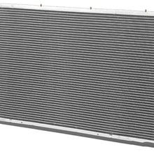 1555 Factory Style Aluminum Radiator Replacement for 94-02 Dodge Ram Truck 2500/3500 8.0L AT