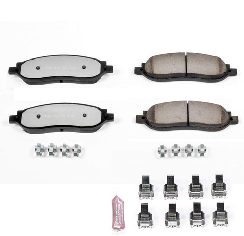 Power Stop Z36-1068, Z36 Truck & Tow Carbon-Fiber Ceramic Rear Brake Pads