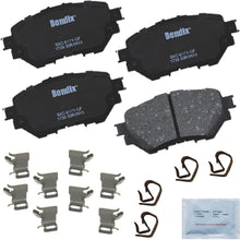Bendix Premium Copper Free CFC1759 Ceramic Brake Pad (with Installation Hardware Front)