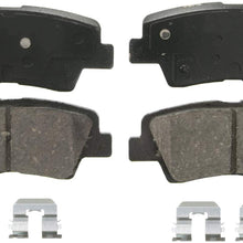 Wagner QuickStop ZD1313 Ceramic Disc Pad Set, Rear