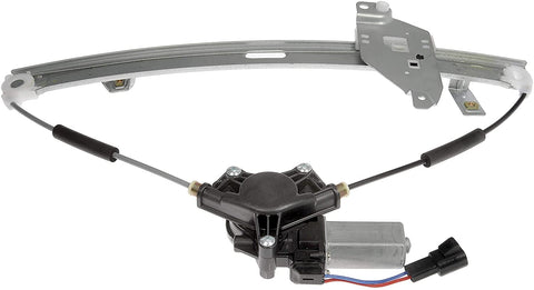 Dorman 748-172 Front Driver Side Power Window Motor and Regulator Assembly for Select Chevrolet Models (OE FIX), Black