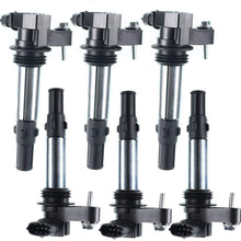 Set of 6 Ignition Coils Pack for Cadillac CTS SRX STS Buick LaCrosse Rendezvous Saab 9-3 Chevrolet Vectra