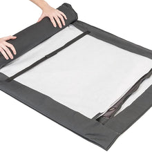 MasterTop 13100301 |Jeep Wrangler Soft Protect Window Roll Bag For Soft Top Windows When Zipped-out of Top|Black Vinyl|1976-2018 Jeep CJ, YJ, TJ & JK Wrangler|Stores Behind Rear Seat or on Roll Bar