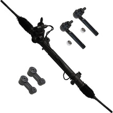 Detroit Axle - Complete Power Steering Rack & Pinion Assembly w/Outer Tie Rods and Front Sway Bars for 1993-1997 Subaru Impreza - [1993-1999 Legacy Excluding Postal Vehicles]