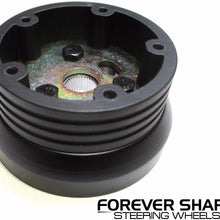 New World Motoring 14" Billet Black Muscle Fits Chevy 69-94 GM Steering Wheel w/Chevy Engraved Horn Set