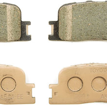 Toyota Genuine Parts 04466-48020 Rear Brake Pad Set