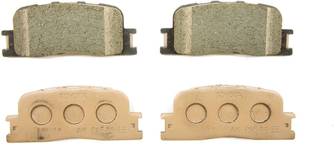 Toyota Genuine Parts 04466-48020 Rear Brake Pad Set