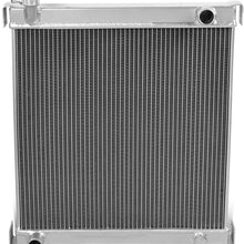 DNA Motoring RA-JEEPTJ-2 2-Row Full Aluminum Radiator