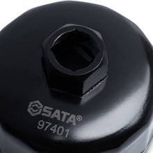 SATA 8-Piece End Cap Oil Filter Wrench (72T Ratchet) - ST09703U
