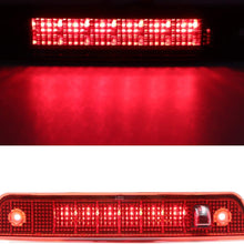 3rd Third Brake Light for 2005-2010 Jeep Grand Cherokee, High Mount Light LED Center Tail Brake Lamp (Red)