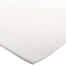 CS Hyde Silicone Foam, Open Cell, Commercial Grade, Light Density, 0.125" Thick, White, 12" Width, 12" Length