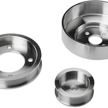 SR Performance Underdrive Pulleys - Polished - for Mustang 5.0L 1994-1995