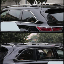 SnailAuto Fit for Toyota Highlander 2014-2019 Black Roof Rack Rails Cross Bars Cargo Luggage Holder