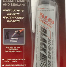 Valco Cincinnati 71135 Black All-in-One Silicone with Nozzle - 3 oz. Tube