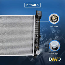 34 Inch Core Radiator Compatible with Chevy Silverado Suburban Tahoe Cadillac Avalanche Escalade GMC Yukon Sierra Hummer H2 4.3L 4.8L 5.3L 6.0L 6.2L DWRD1004