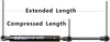 Qty(2) BOXI Trunk Lift Supports Struts Shocks for Infiniti G20 1999-2002 Trunk With & Without Super Touring Suspension 6418,844302J010