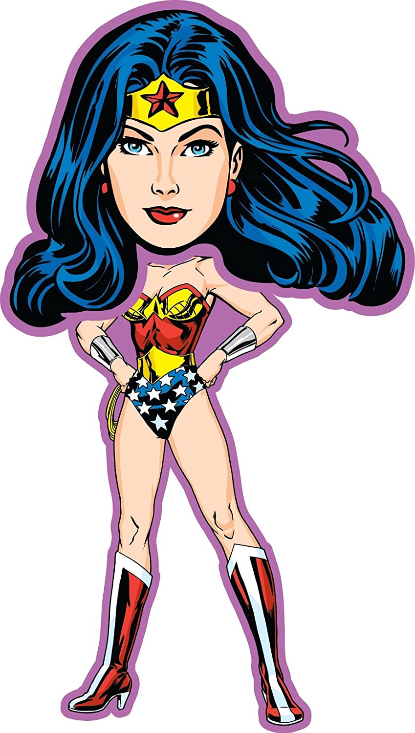 Plasticolor 005415R01 DC Comics Wonder Woman Air Freshener