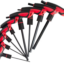 Lichamp T Handle Allen Wrench Set Metric, Meter Thandle Tee Handle Allen Hex Key Set MM, 2 2.5 3 4 5 6 8 10mm, 8-Pieces HeavyDuty Excellent Set