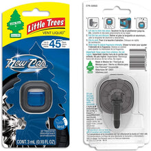 Little Trees New Car Scent Air Freshener | Vent Liquid Provides Long-Lasting Fragrance for Auto or Home, 4 Pack