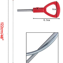 YoYuan Engine Oil Dipstick Indicator Replacement Length 48”/122cm for Mercedes Benz W163 W203 W208 W210 W211 W220 722.6 Diesel OE 1405891521 Fluid Level Indicator Dip Stick