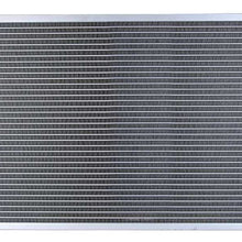 AutoShack RK1152 26.7in. Complete Radiator Replacement for 2008-2012 Chevrolet Malibu 2006-2010 Pontiac G6 2007-2009 Saturn Aura 2.4L 3.6L