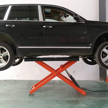 APlusLift HW-SL6600 Mid Rise 6,600LB Auto Scissor Lift 110V / 5 Year Structural Parts Warranty