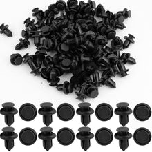 100pcs - 10mm Nylon Clips Plastic Push Type Rivet Retainer Fastener Bumper Pin Fender Flare fit Honda Acura