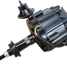 Dragon Fire Performance Black Out All in One HEI Ignition Distributor Compatible Replacement for Dodge 273 318 340 360 LA Engines V8 OEM Fit DFD1004ABK