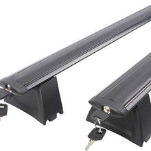 JUEDIMA Black Roof Rack Crossbars Replacement for 2011 2012 2013 2014 2015 2016 2017 2018 2019 2020 Grand Cherokee,Rooftop Luggage Crossbars