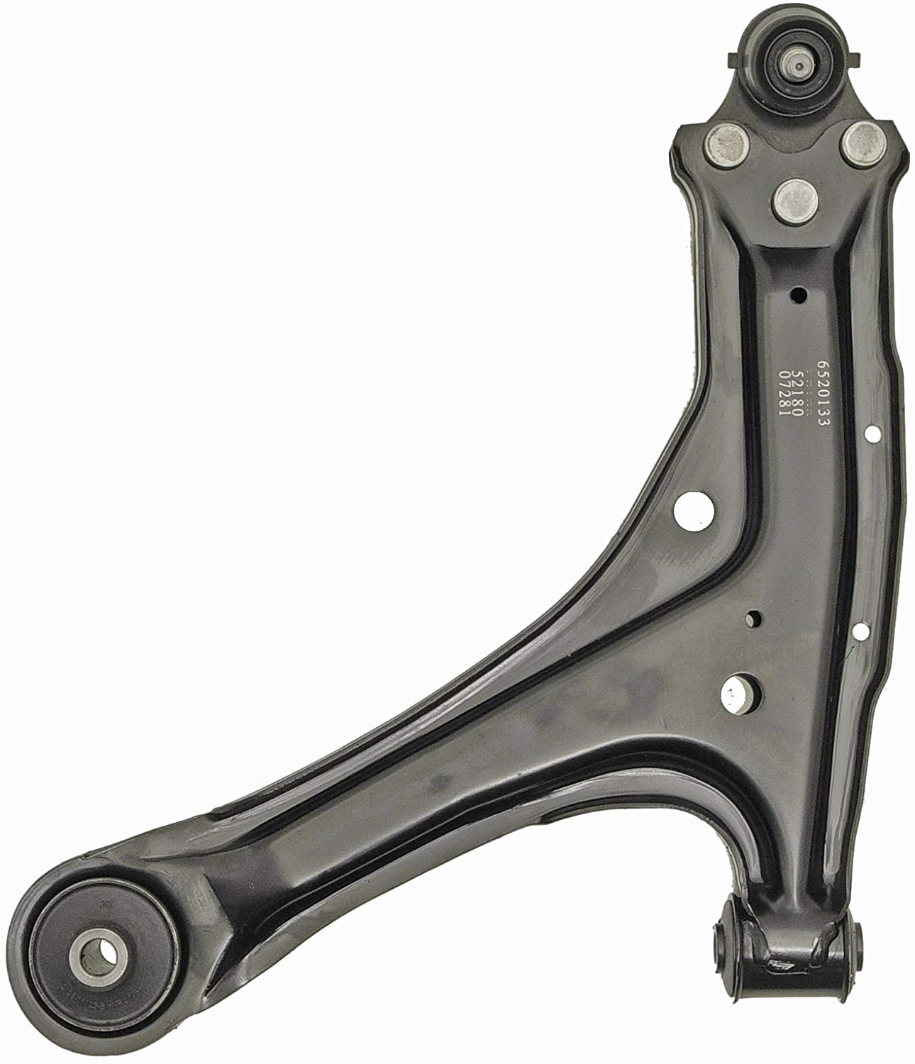 Dorman 520-133 Front Left Lower Suspension Control Arm and Ball Joint Assembly for Select Chevrolet / Oldsmobile / Pontiac Models