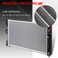 Replacement for 00-05 Buick Century/Chevy Impala AT Lightweight OE Style Full Aluminum Core Radiator DPI 2343