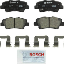 Bosch BC1313 QuietCast Premium Ceramic Disc Brake Pad Set For Hyundai: 2010-2017 Azera, 2009-2010 Elantra, 2008-2015 Sonata; Kia: 2007-2009 Amanti, 2011-2017 Optima, 2010-2013 Soul; Rear