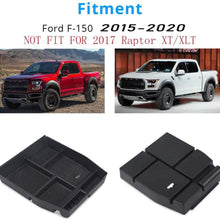 Lyon cover Center Console Armrest Insert Organizer ABS Tray Storage Box Container with USB Hole for Ford F150 2015 2016 2017 2018 2019 | Warranty 1 Years |
