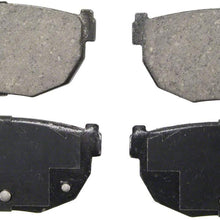Wagner QuickStop ZD272 Ceramic Disc Pad Set, Rear