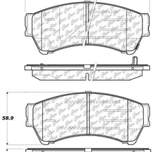 Centric (301.11640) Brake Pad, Ceramic