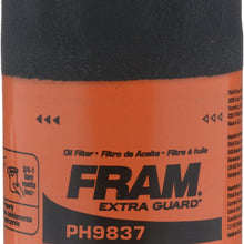 FRAM Ultra Synthetic XG9837, 20K Mile Change Interval Spin-On Oil Filter with SureGrip