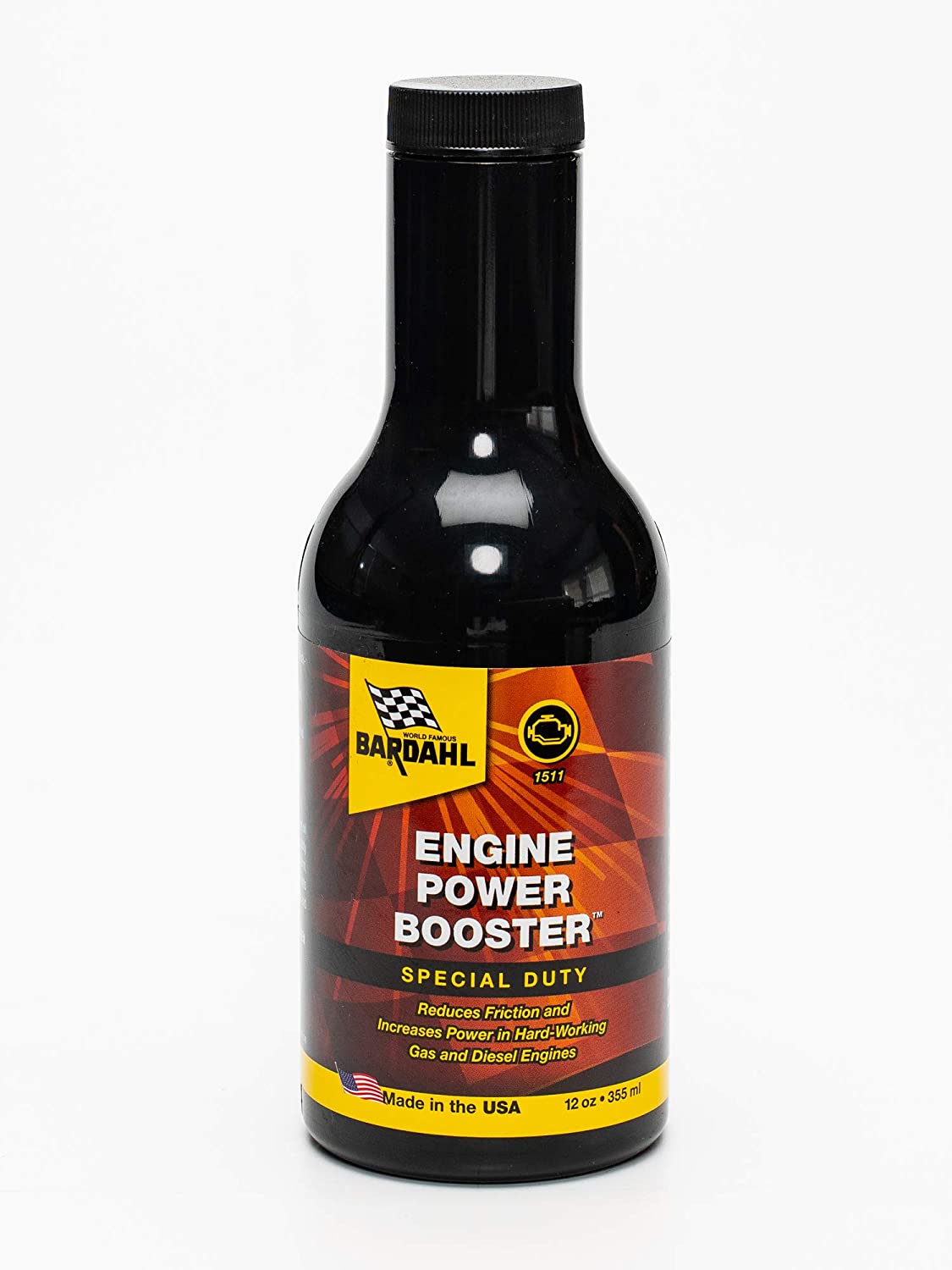 Bardahl 1511-CS Engine Power Booster - 12 fl. oz. (Case of 12)