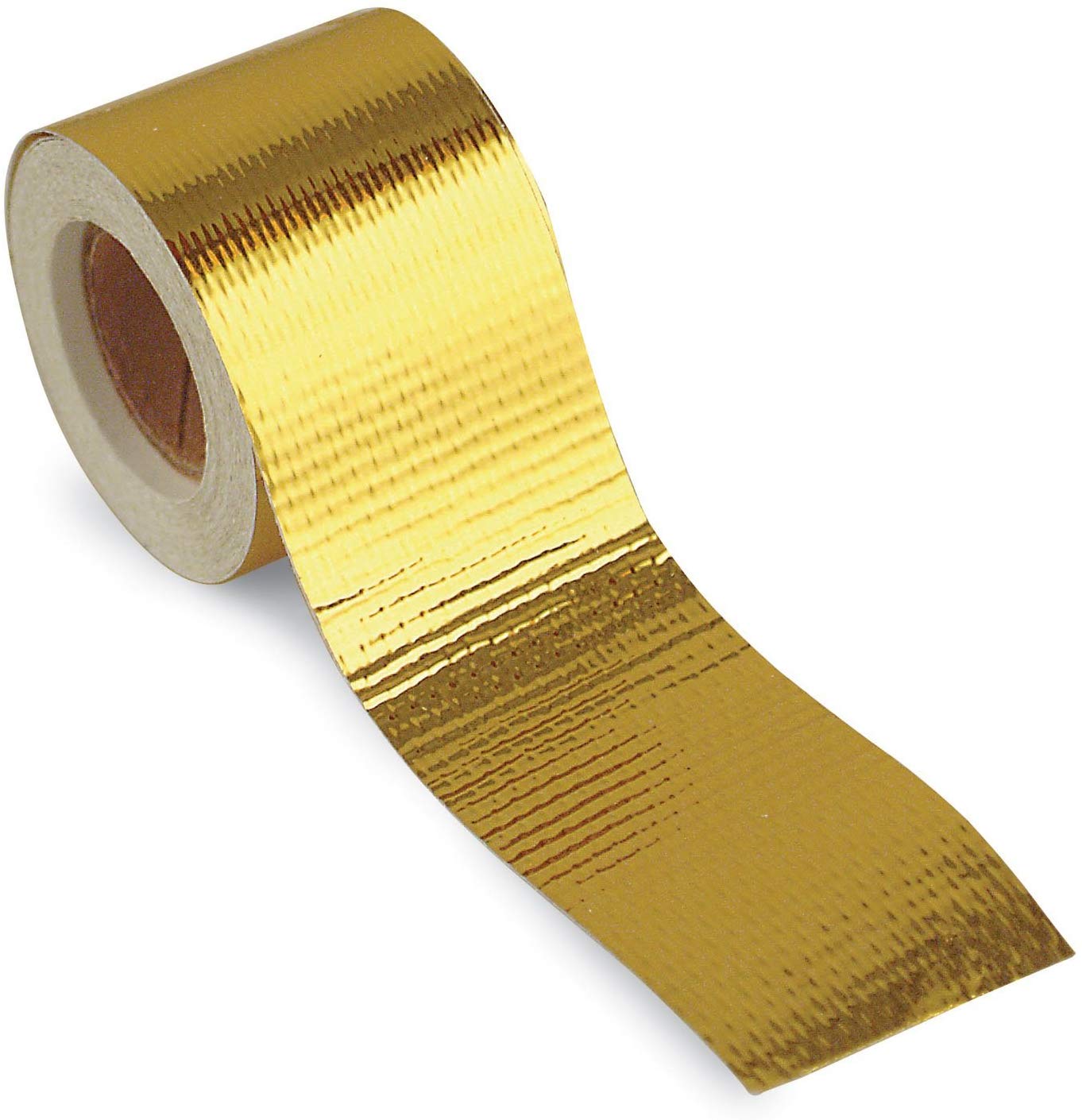 Design Engineering 010396 Reflect-A-GOLD High-Temperature Heat Reflective Adhesive Backed Roll, 2