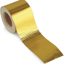 Design Engineering 010396 Reflect-A-GOLD High-Temperature Heat Reflective Adhesive Backed Roll, 2" x 15' Roll