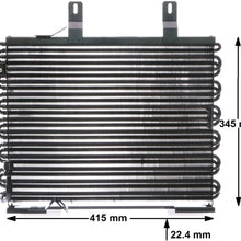 MAHLE Behr AC 159 000S A/C Condenser