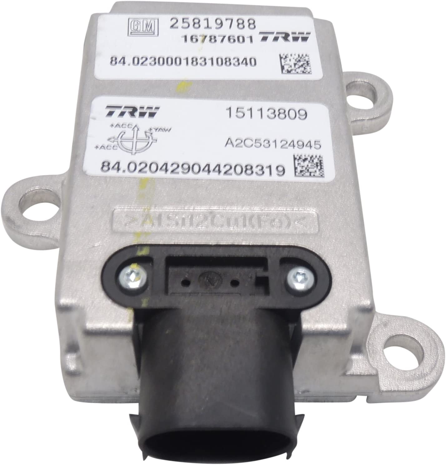 2008-09 Cadillac CTS Manual Trans Yaw Rate Sensor 25819788