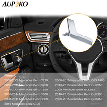 Aupoko Left Side Inside Interior Door Handle Repair Kit, Replace# 2047201171, 2047201763, 2047202663, 2047202763, Fits for Mercedes-Benz C230, C250, C300, C350, C400, C63AMG, GLK250, GLK300, GLK350