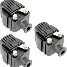 Caltric Ignition Coil Compatible With Mercury Outboard 90Hp 90-Hp 90 Hp Engine 1987-19983-Pack