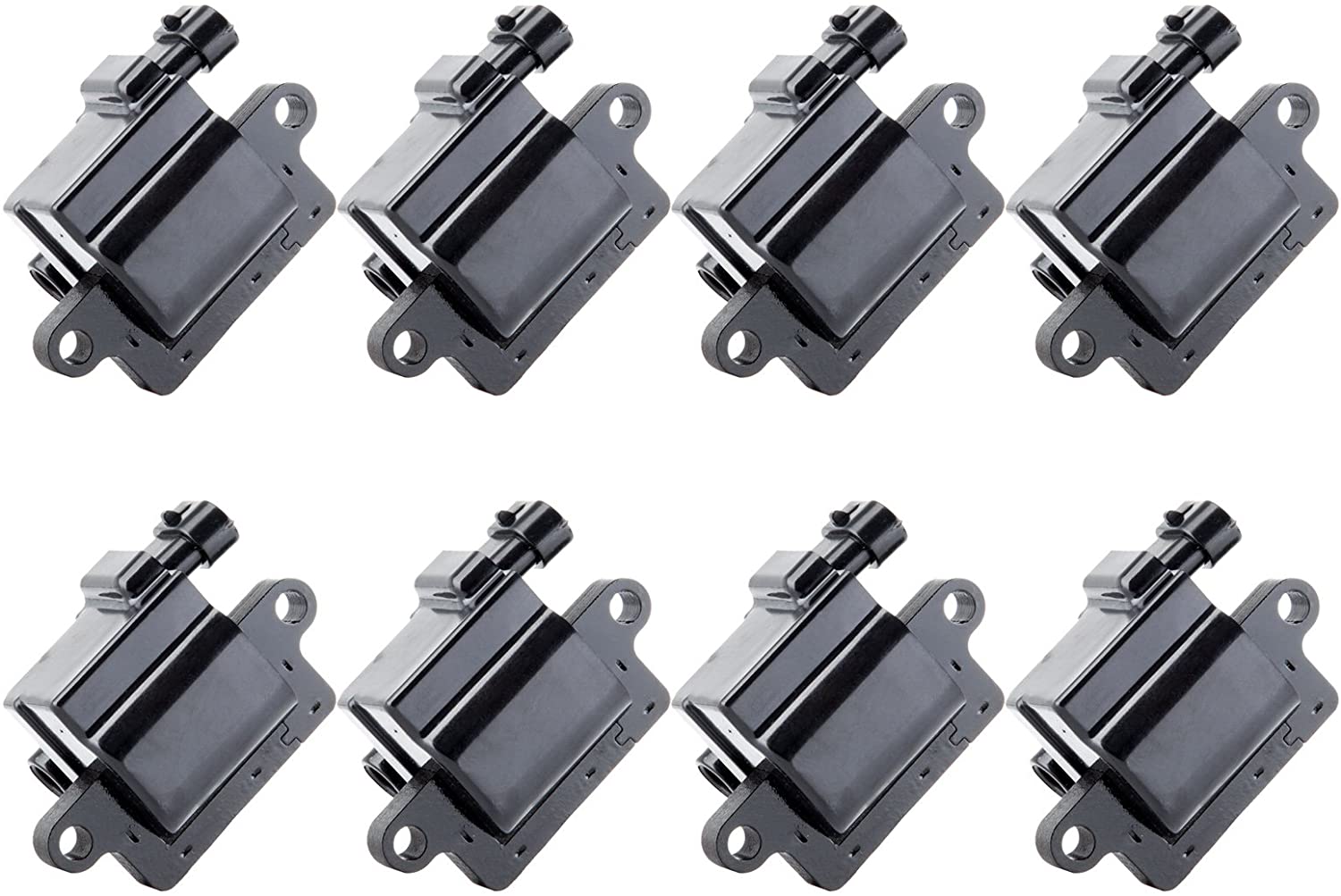 OCPTY Set of 8 Ignition Coils Compatible with OE: UF271 C1208 Fit for Chevy GMC Hummer Mercruiser Workhorse 1999-2007