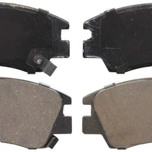 Wagner QuickStop ZD349 Ceramic Disc Pad Set, Front